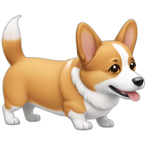 Corgi emoji