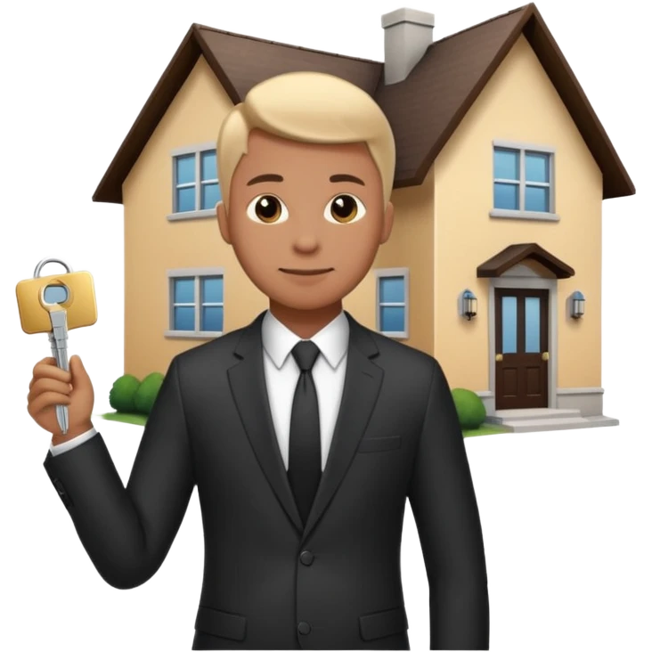 buy a house with a realator emoji