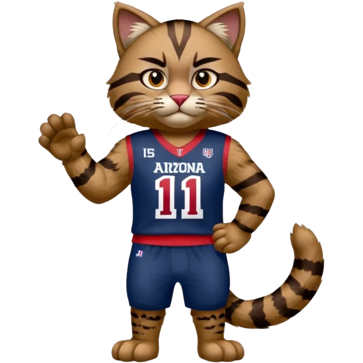 Arizona Wildcats mascot emoji