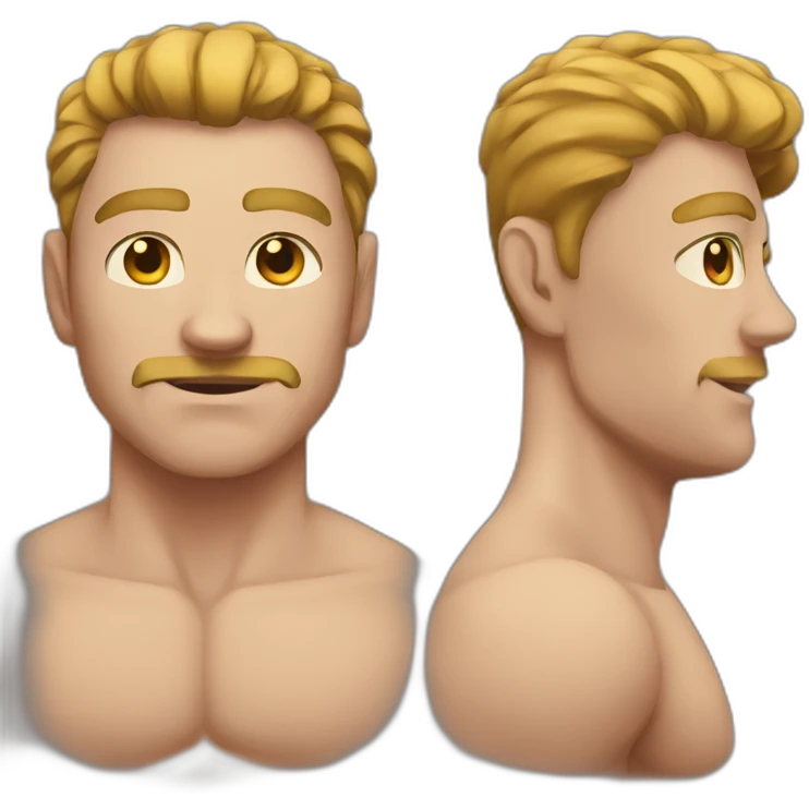Strong-man emoji