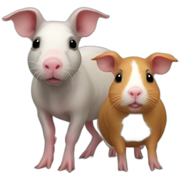 skinny pig and guinea pig from alphabet lore emoji