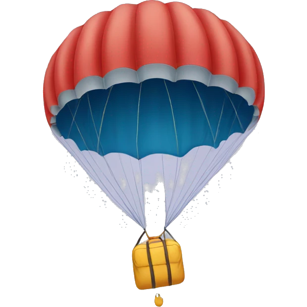 parachute emoji