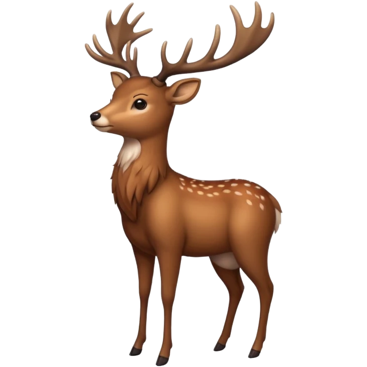deer full body emoji
