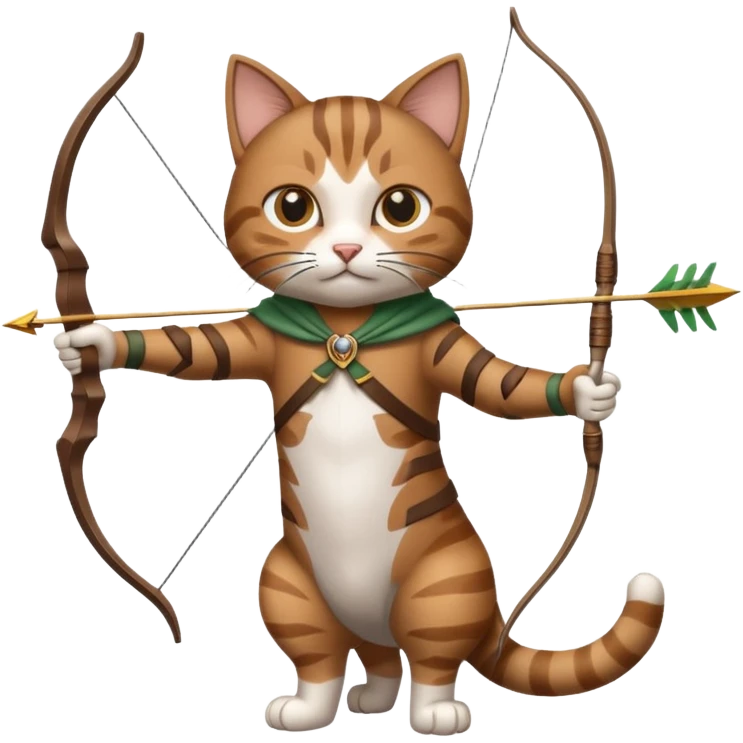 CAt archer  emoji