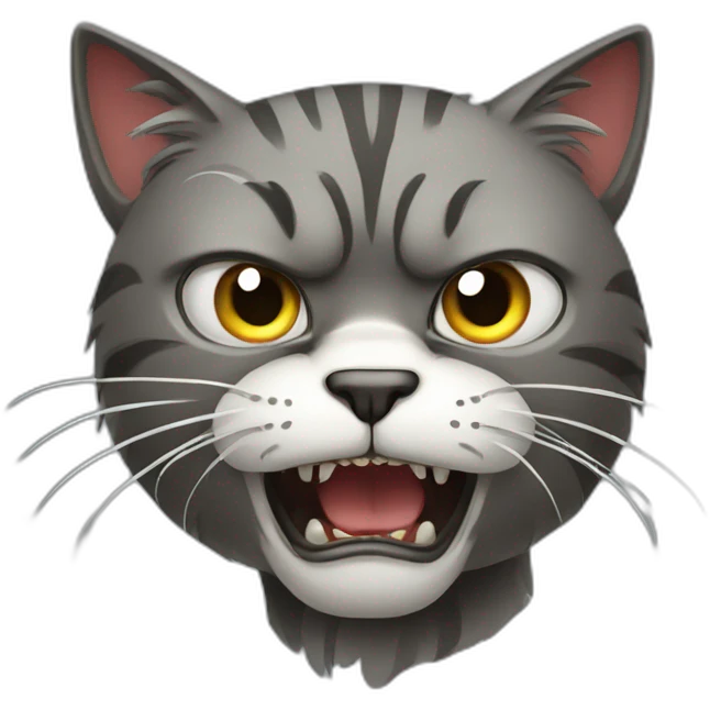 angry cat  emoji