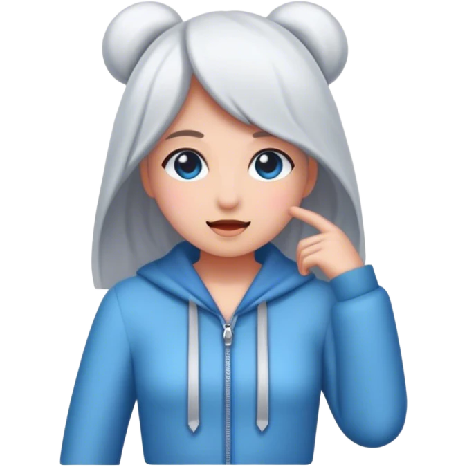 withou clothegirl  emoji