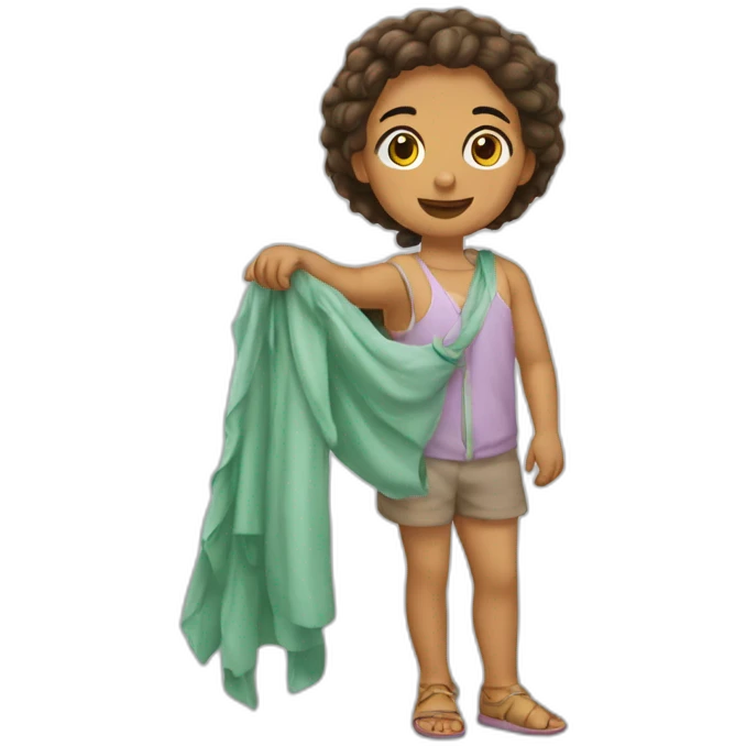 Una gamba vestida emoji
