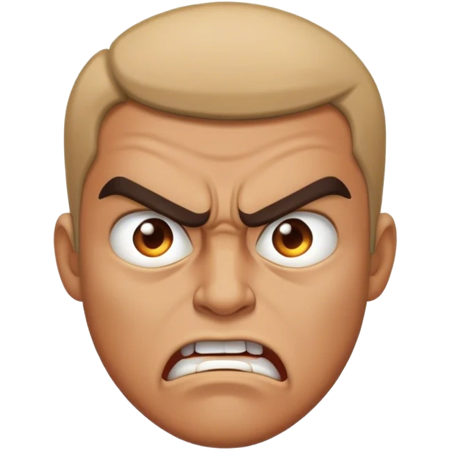 Angry emoji
