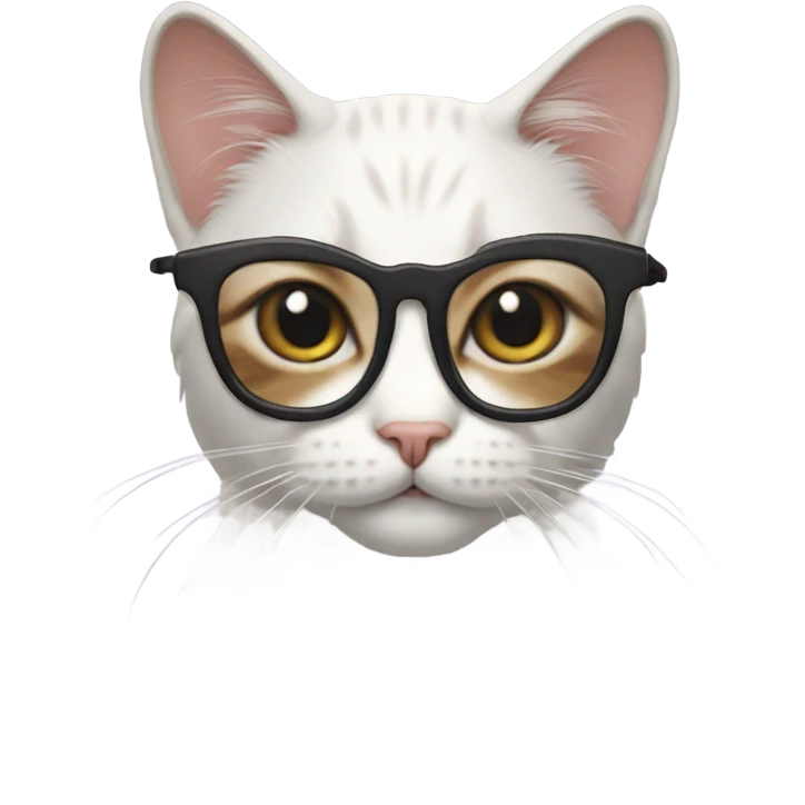 cat with glasses emoji