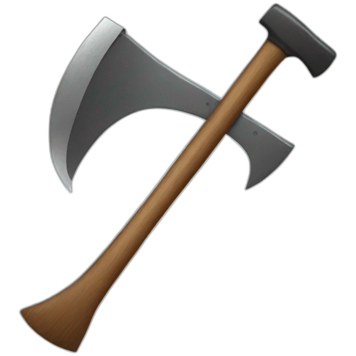axe working emoji