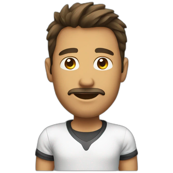 Gamer man emoji