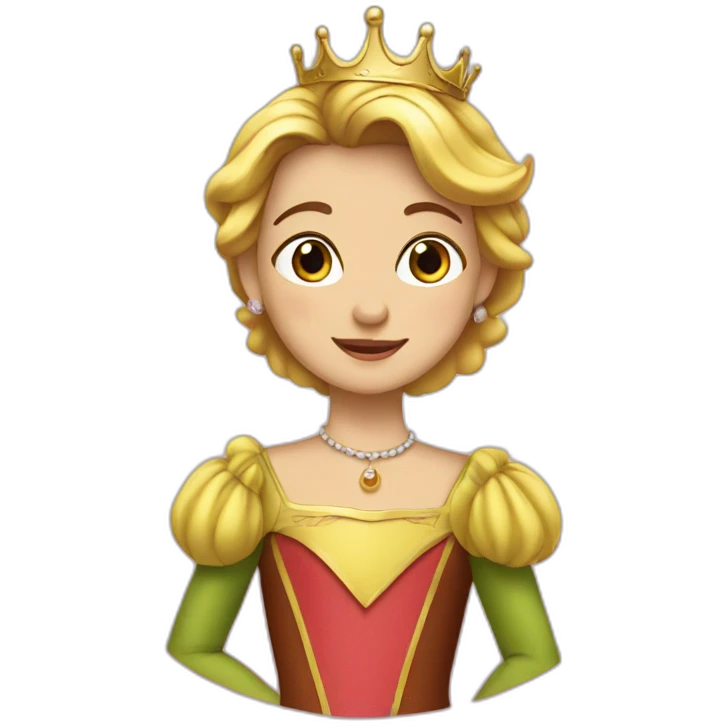 Garçon princesse emoji
