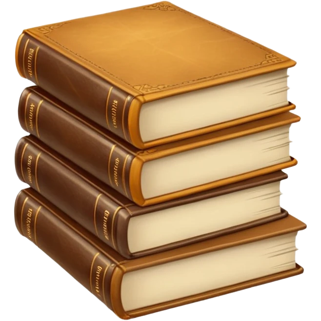 Books and papers of knowledge emoji