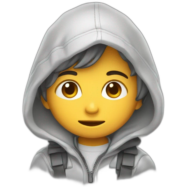Niño despierto enfadado emoji