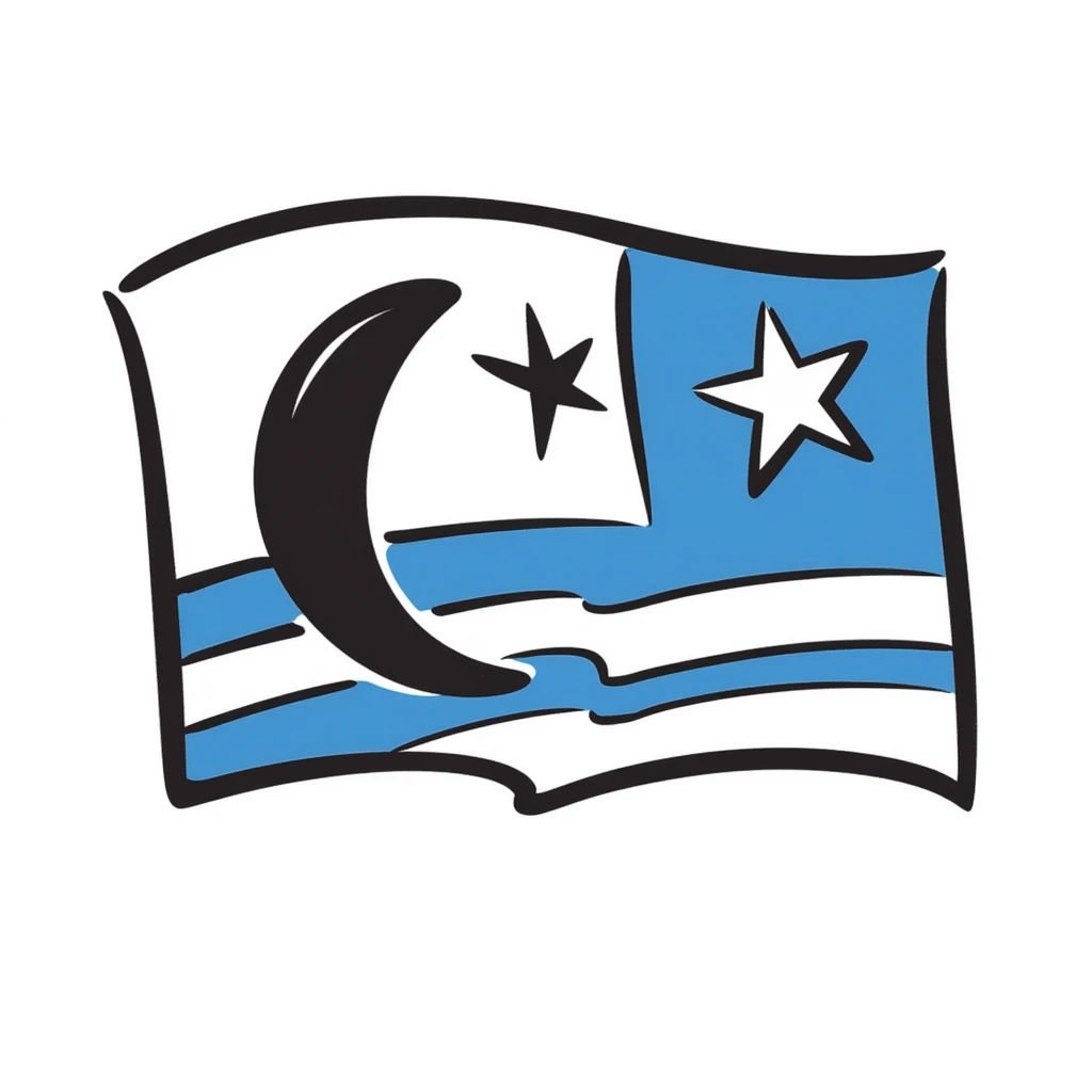 Uyghur flag emoji