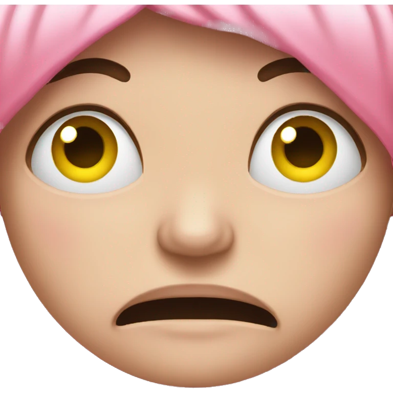 sobbing emoji pink emoji