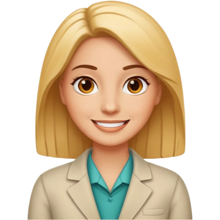 Therapist, warm, fun  emoji