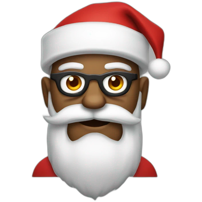 gangster santa emoji