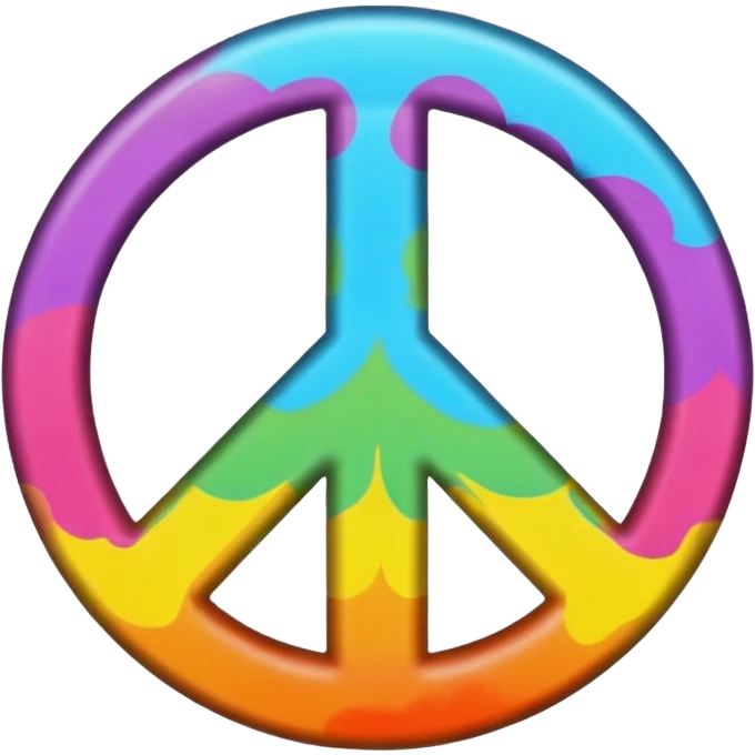 Hippy sign emoji