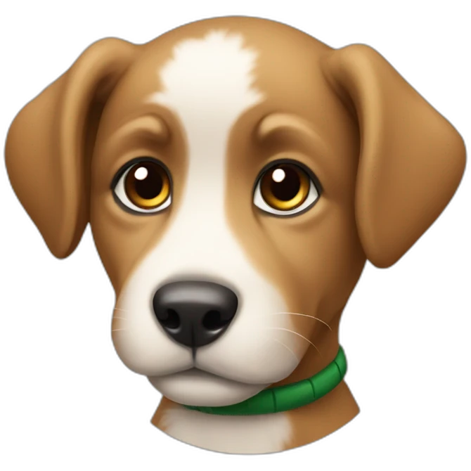 christmas puppy emoji