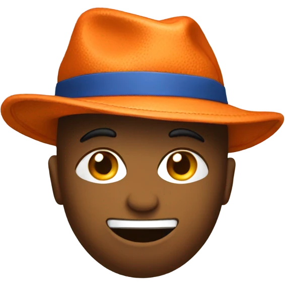Basketball with a hat emoji