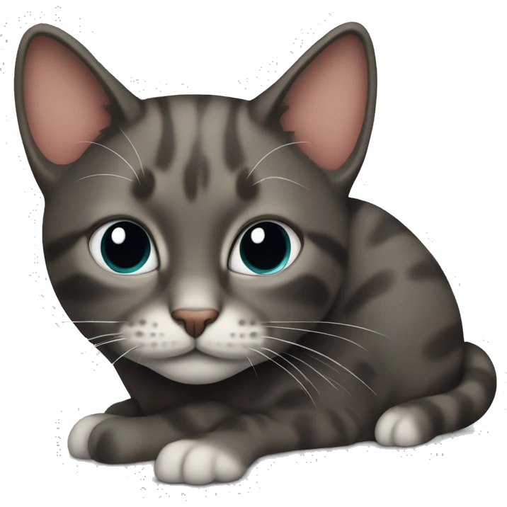 Cat without a tail  emoji