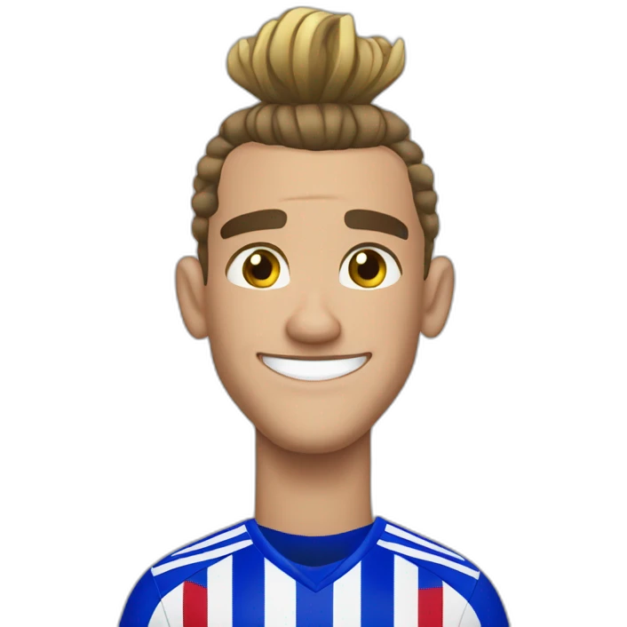 Griezmann porte Ronaldo emoji