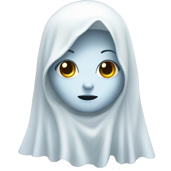 Ghost girl  emoji