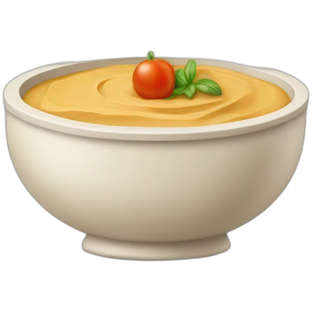 hummus in bowl emoji