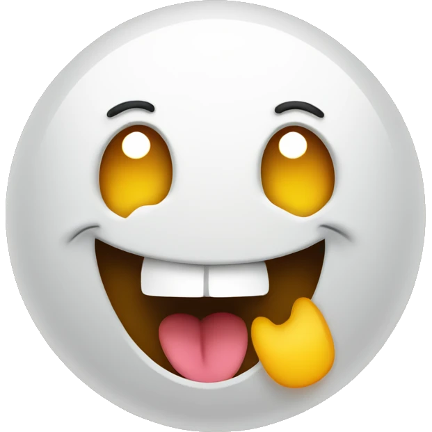 smiley with a very surprised face emoji