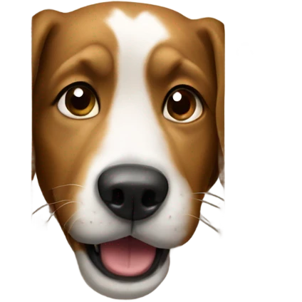 dog opening door emoji