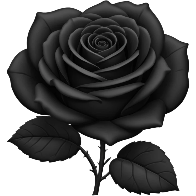 Black Rose emoji