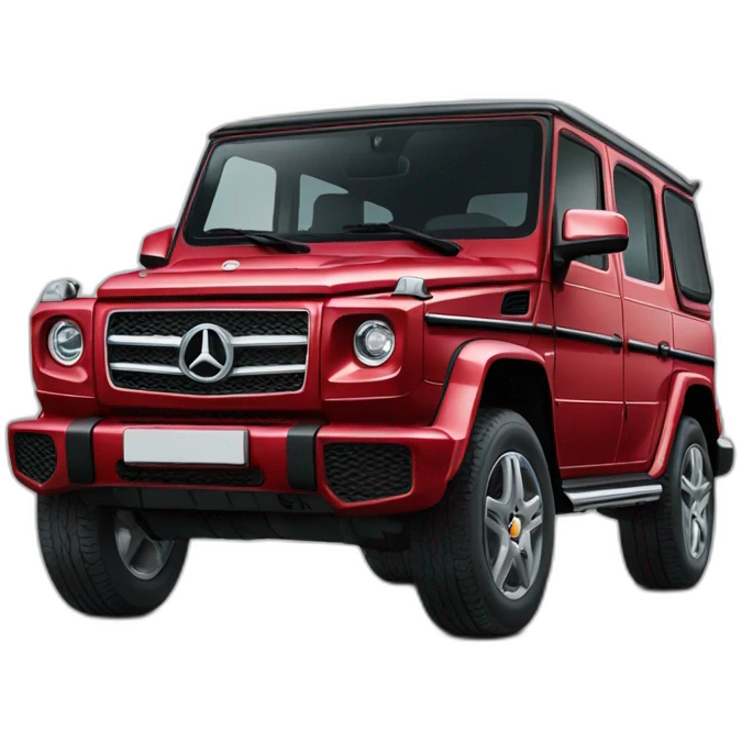A six typered g wagon emoji