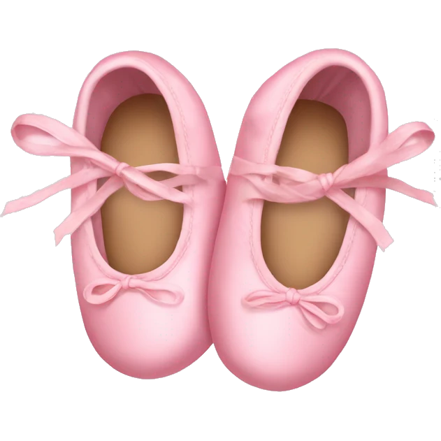 baby pink ballet shoes emoji