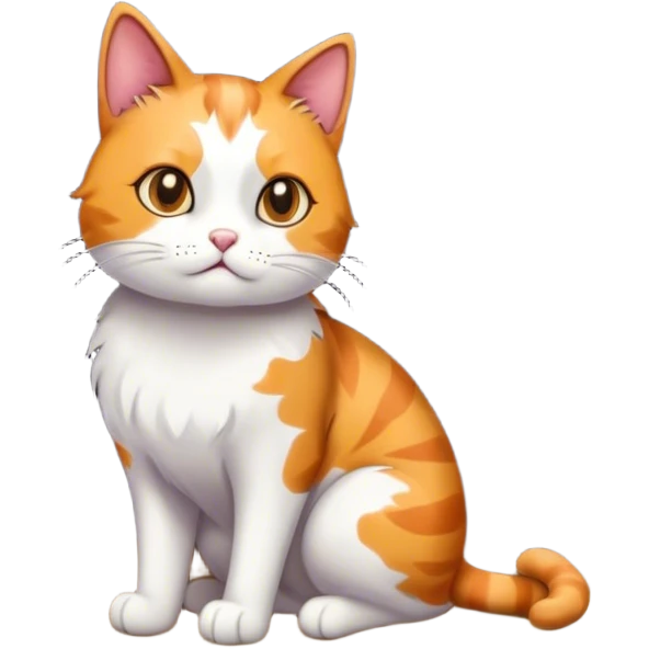 Cat inside of a cave emoji