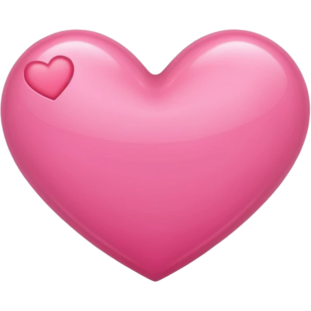 Pink heart emoji
