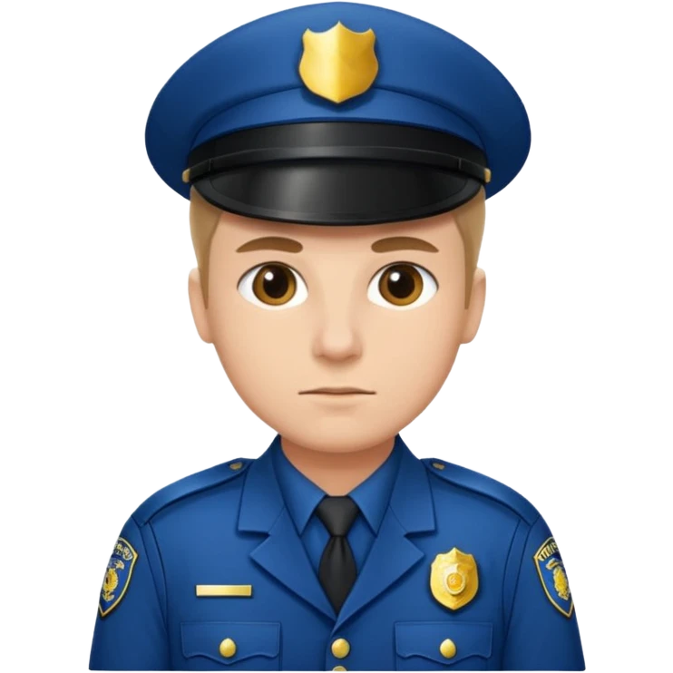 Cop pig emoji