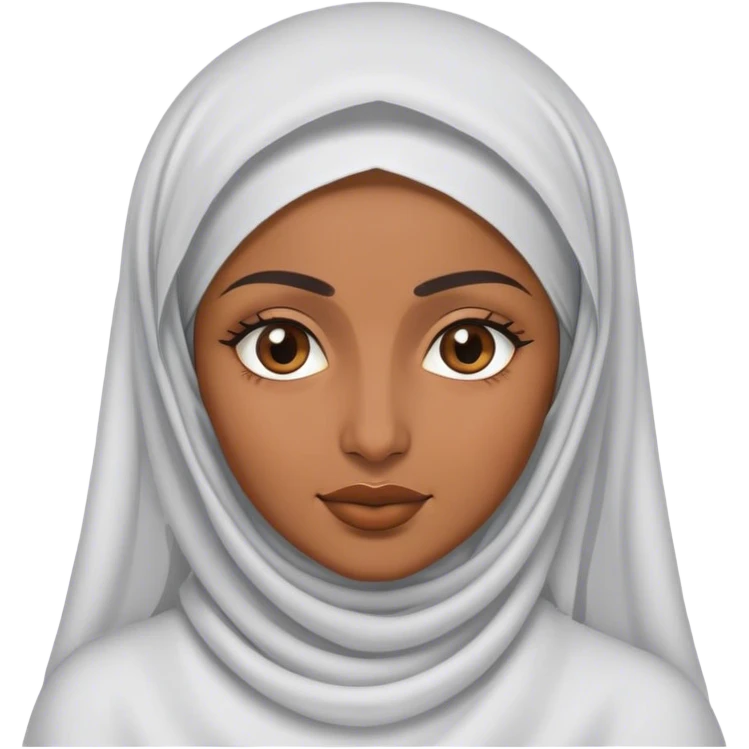 une marocaine voilée  emoji