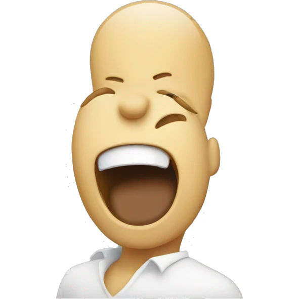 Laughing but supporting emoji