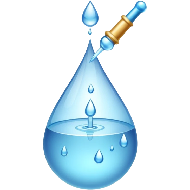 Water with wand emoji