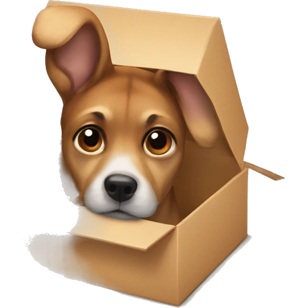 box with dog ears emoji
