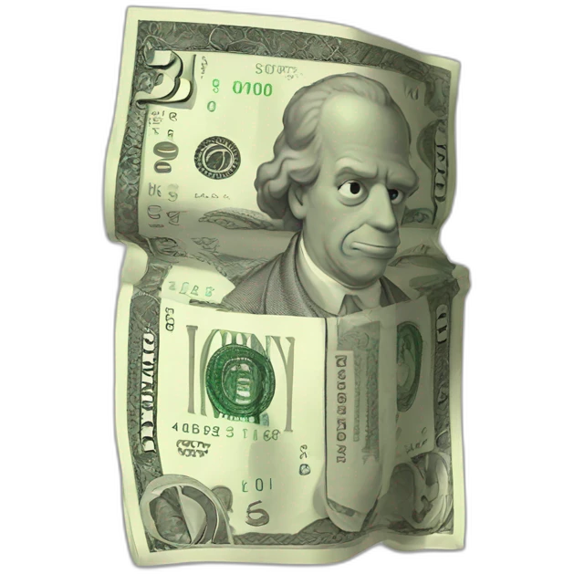 Simpson money emoji