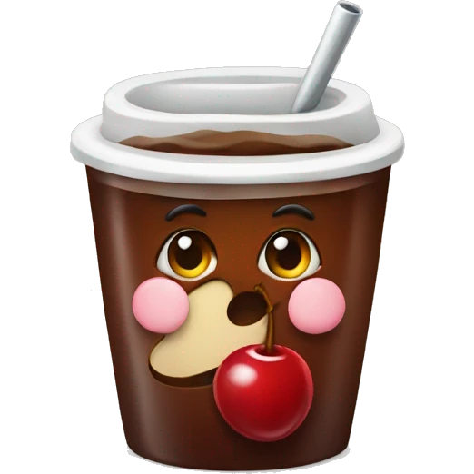 Cherry coffee  emoji