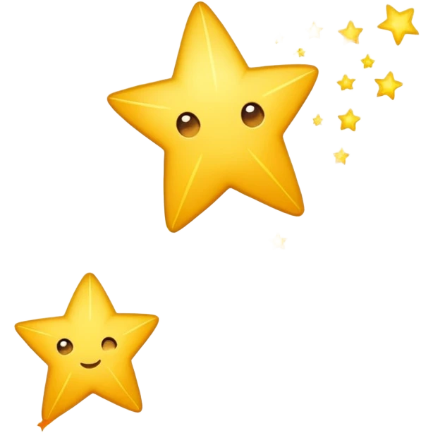 Shooting star emoji