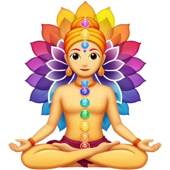 chakras cartoon character emoji