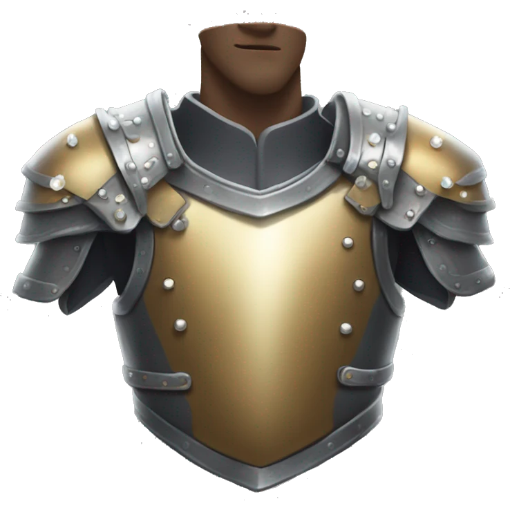 torso armor with sparkling parts emoji