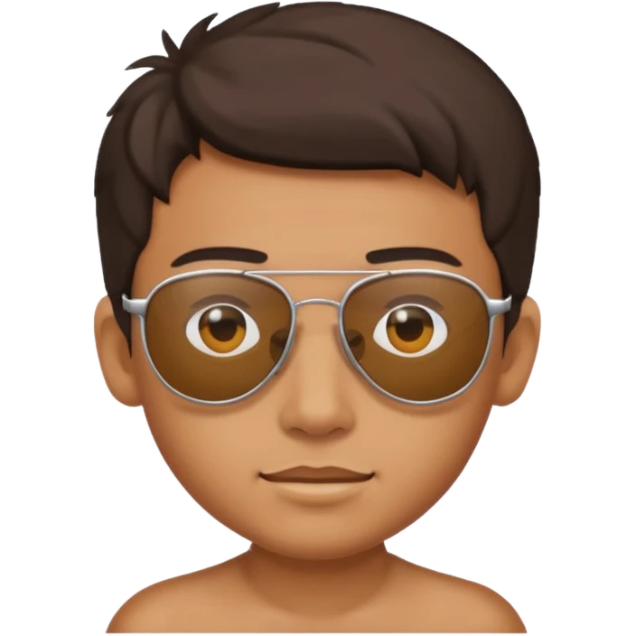 thaland ancient boy with sunglasses emoji