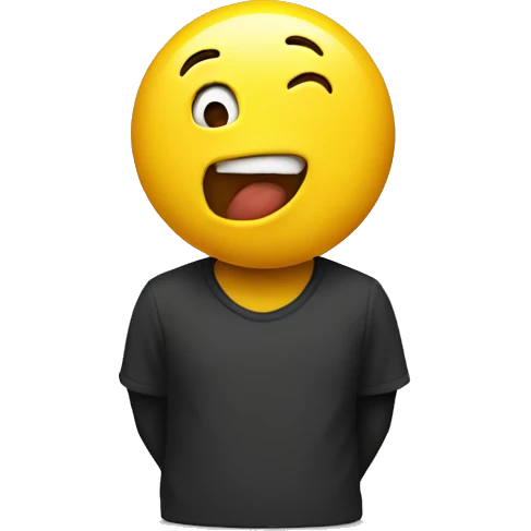 yellow emoji no body excited  emoji
