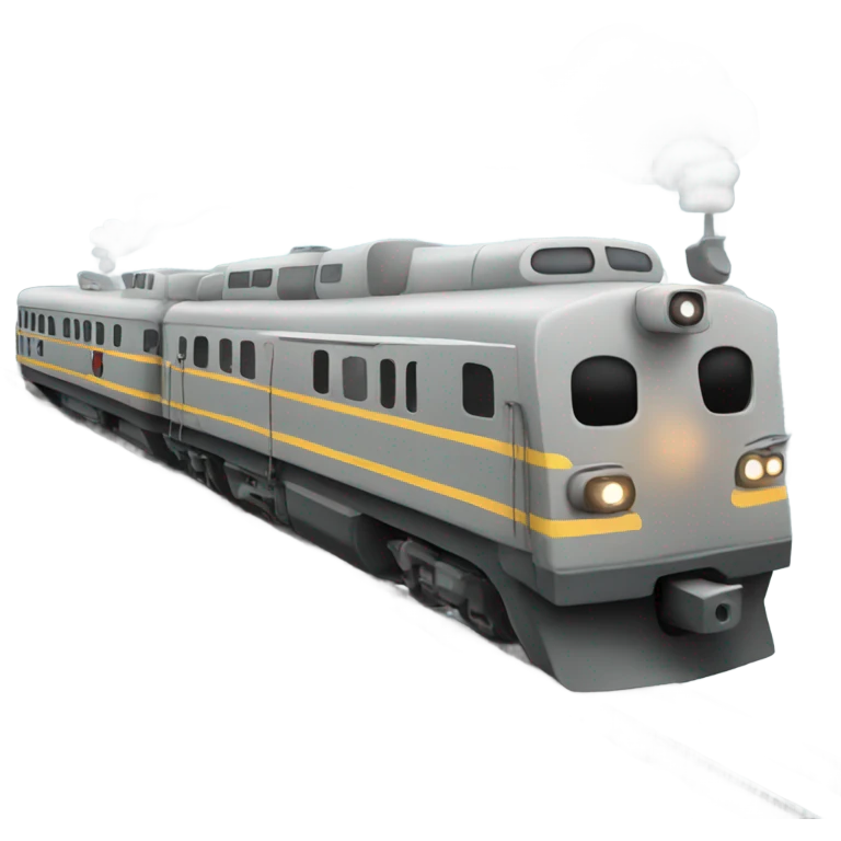 Train that is slow emoji