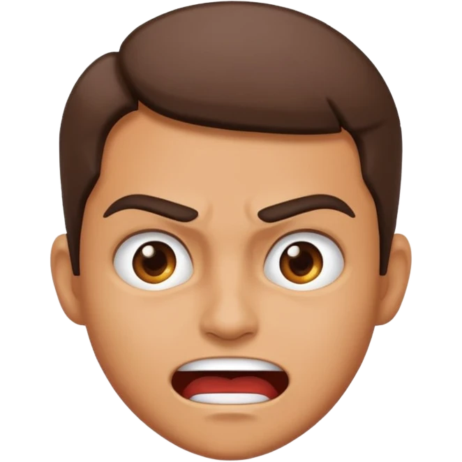 Feliz y enojado emoji